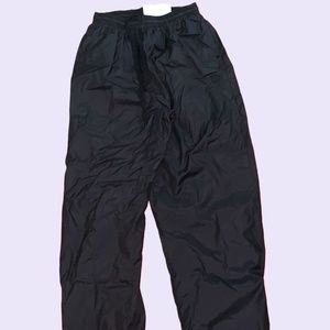 Vintage 1980's black Wilson Nylon joggers. Size Medium. Unisex.